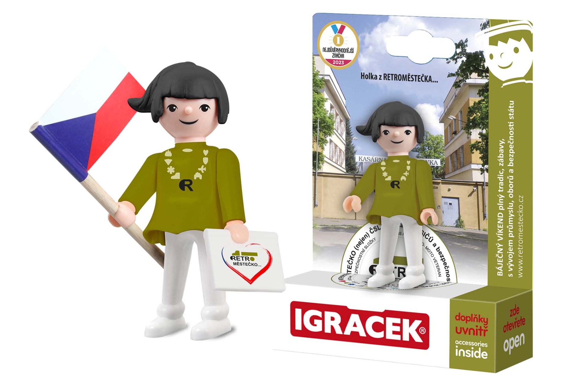 Igráček z RETROMĚSTEČKA... holka